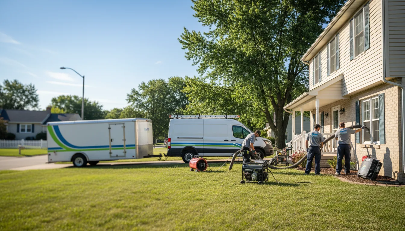 Flooded Basement Restoration And Cleanup With Repair in South Haven, MI near me